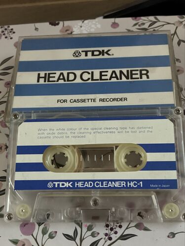 Cassette Audio Head Cleaner Tdk