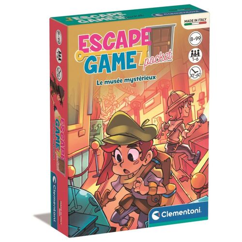 Clementoni Escape Game Pocket - Le Musée Mystérieux