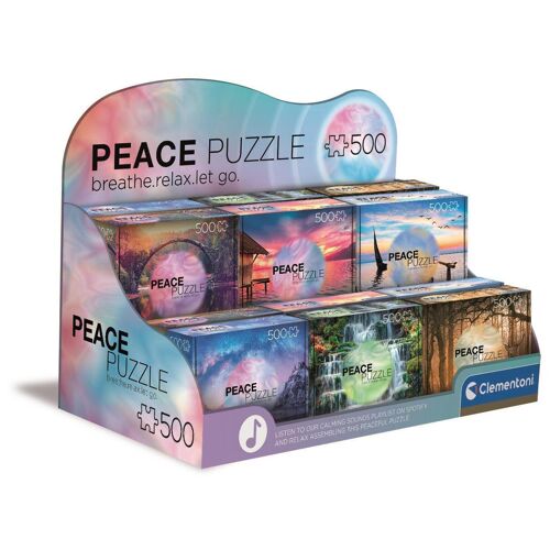 Clementoni Display Peace Puzzle - 500 pièces