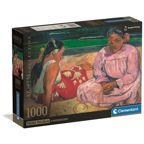 Clementoni Puzzle 1000 pièces - Gauguin : Femmes de Tahiti