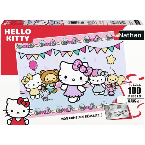 Nathan puzzle 100 p - Hello Kitty et ses amis