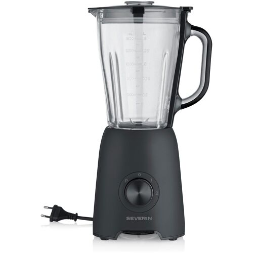 Severin SM 3722 blender 1,5 L Mélangeur de table 600 W Noir et Transparent