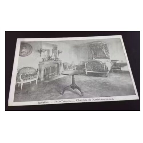 Carte Postale Versailles Petit Trianon Chambre De Marie Antoinette En L'état Sur Les Photos