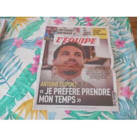 L'Equipe 25901 : Antoine Dupont "Je Préfère Prendre Mon Temps"