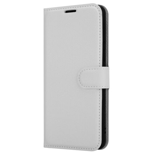 ETUI FOLIO A RABAT SAMSUNG GALAXY GRAND PRIME BLANC ECO-CUIR (PU)