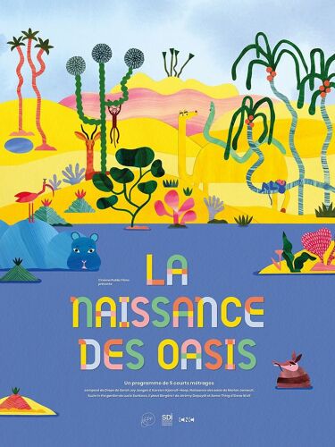 Affiche / Poster Cinéma Originale Envoi Plié - La Naissance Des Oasis - 2023 - 120x160cm