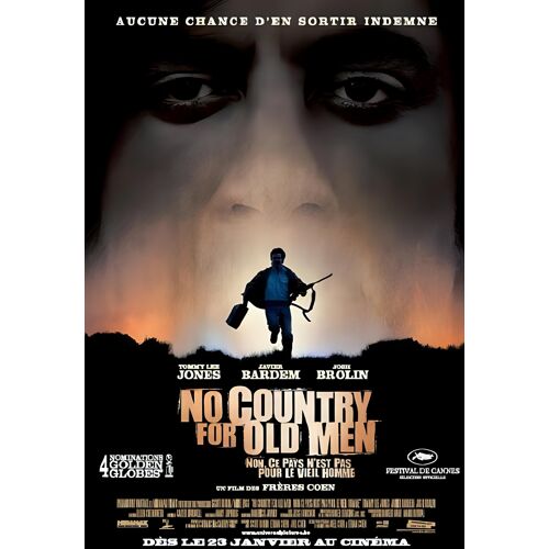 Affiche / Poster Cinéma Originale Envoi Plié - No Country For Old Men - Coen Brothers - 116x158cm