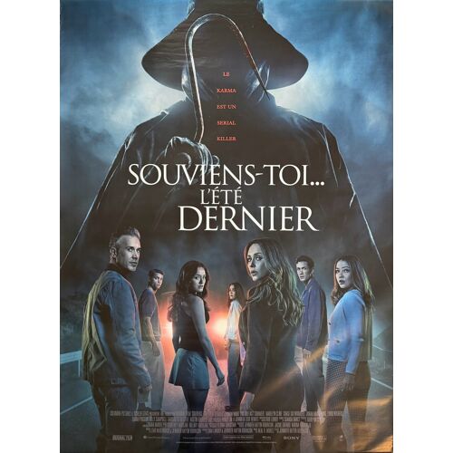 Affiche / Poster Cinéma Originale Envoi Roulé - Souviens-Toi... L'été Dernier (I Know What You Did Last Summer) - 2025 - Jennifer Kaytin Robinson - 120x160cm