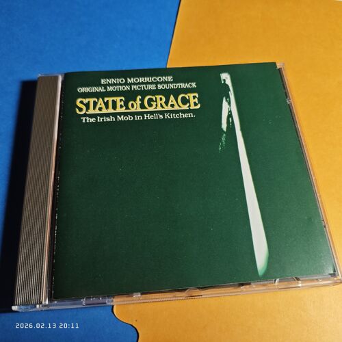 Ennio Morricone ‎– State Of Grace • Original Motion Picture Soundtrack Cd