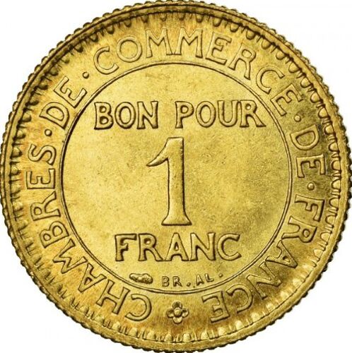 Pièce 1 Bon Pour Un France - 1922