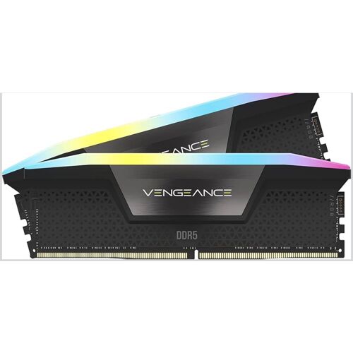 Corsair Vengeance RGB DDR5 48 Go (2 x 24 Go) 6400 MHz CL36 - Noir