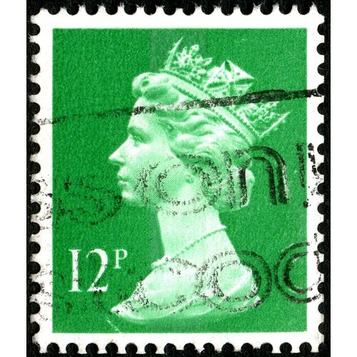 Timbre Oblitéré Angleterre 12p