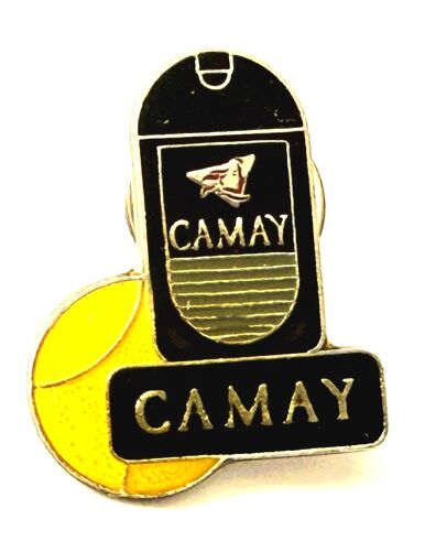 Pins Sports Tennis Balle Jaune Gel Douche Camay
