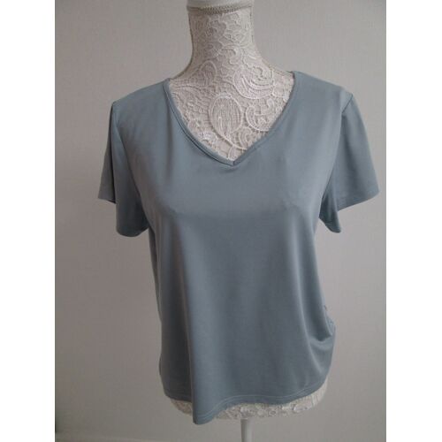 T-Shirt Bleu Grisé Shein Taille Xl