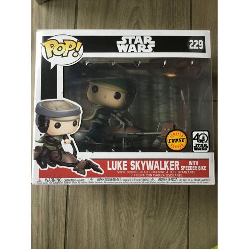 Figurine Funko Pop Luke Skywalker With Speeder Bike - Star Wars 229