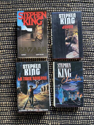 Lot Stephen King 4 Livres 