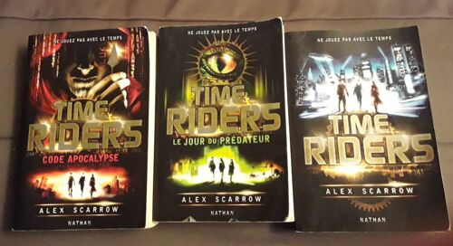 Lot De 3 Tomes "Time Riders" D'Alex Scarrow