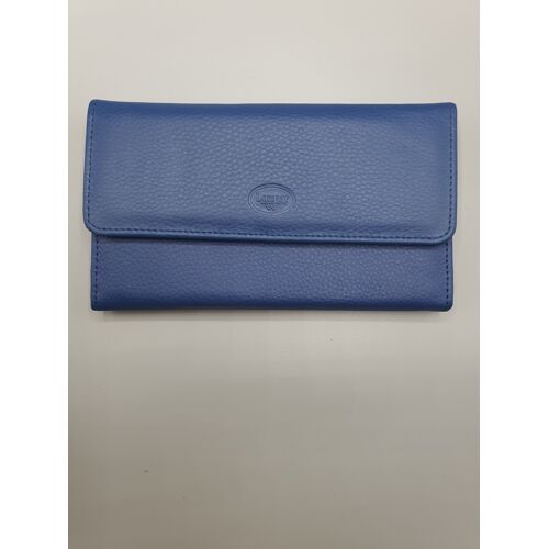 PORTEFEUILLE CUIR BLEU FEMME LOMMY W