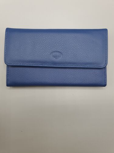 PORTEFEUILLE CUIR BLEU FEMME LOMMY W