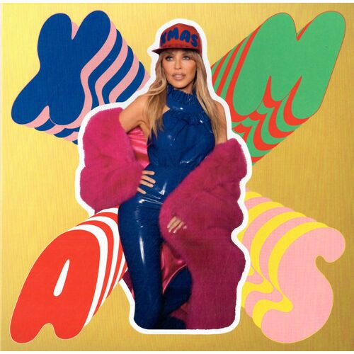 Kylie Minogue-Xmas-45t Vinyl Couleur Doré