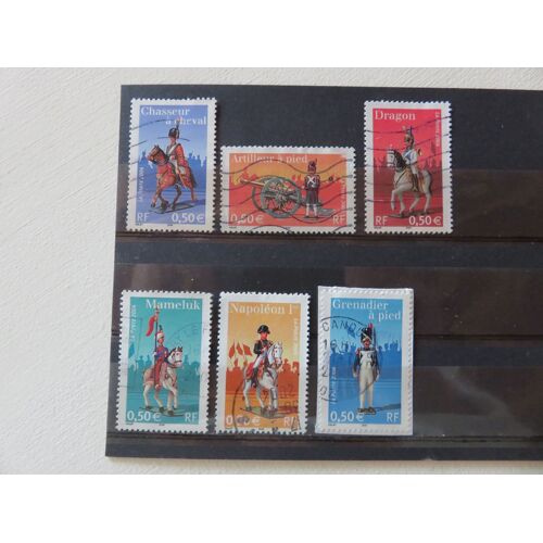 Lot De 6 Timbres "Napoléon Et La Garde Impériale" - 2004