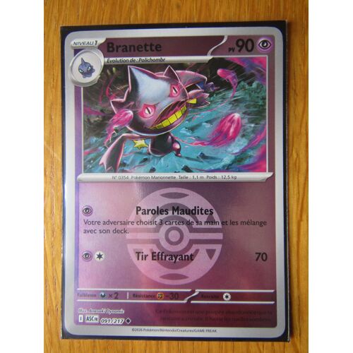 Branette - Reverse Dusk Ball - 091/217 - Heros Transcendants