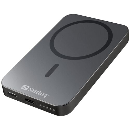 Sandberg Mag Wireless Powerbank 5000 Alu