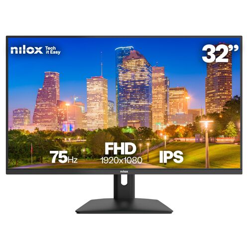 Ecran PC Nilox NXM32FHD1201 32" 1920 x 1080 Full HD LED Noir