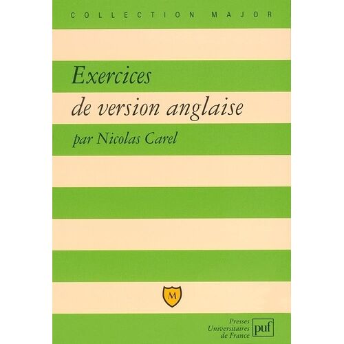 Exercices De Version Anglaise
