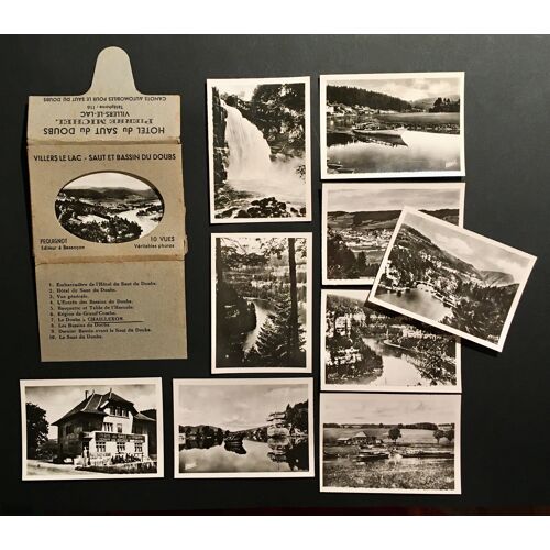 Pochette 10 Vues De Villers Le Lac Et Du Saut Et Du Bassin Du Doubs