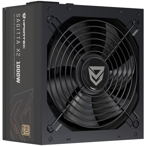 Nfortec NF-PSU-SAGITTAX2-FM-1000W unité d'alimentation d'énergie 20+4 pin ATX ATX