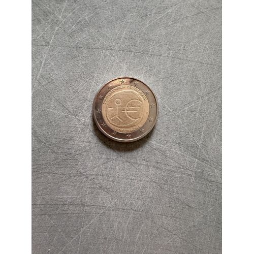 Pièce De 2 Euro Rare Homme Bâtonnet