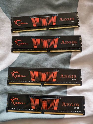Kit de 4 barrettes ddr4 en 4x8go G-SKILL aegis 3200mhz soit 32go