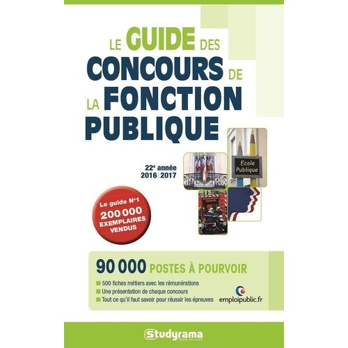 Le Guide Des Concours De La Fonction Publique