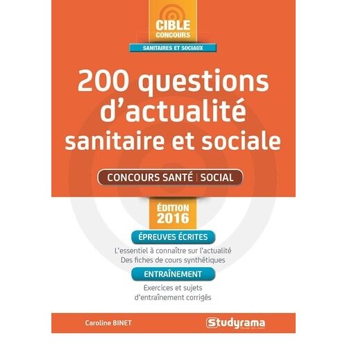 200 Questions D'actualité Sanitaire Et Sociale