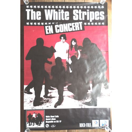 The White Stripes Affiche De Concert 120x80