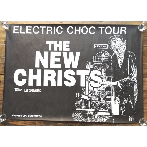 New Christs Affiche De Concert 59 X 85 Cm Electric Choc Tour
