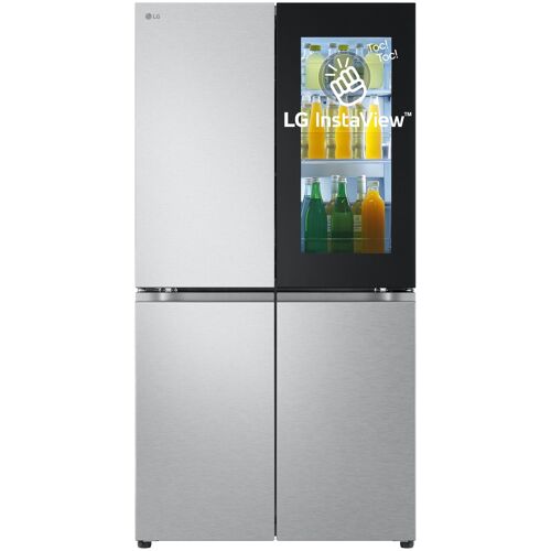 Réfrigérateur américain LG InstaView GMV960MBDE réfrigérateur américain Pose libre 666 L Argent