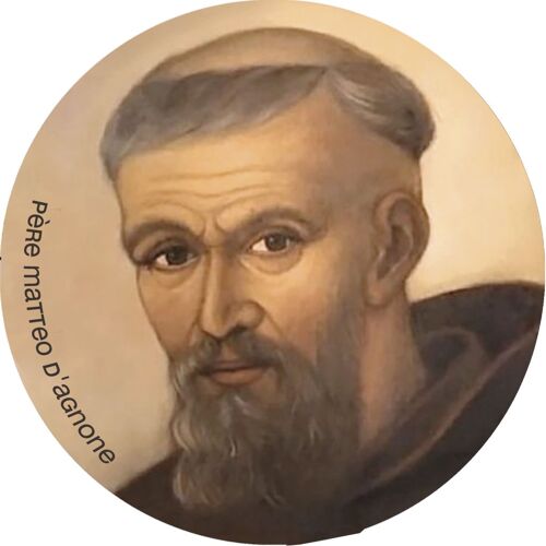 Père Matteo D'agnone (5x5cm) - Sticker/Autocollant