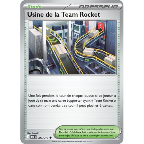 Usine De La Team Rocket - 203/217 - Heros Transcendants