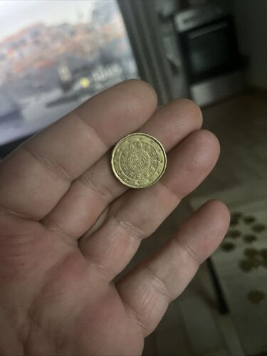Pièce De Monnaie 20 Centimes Euro 2002 Portugal Rare