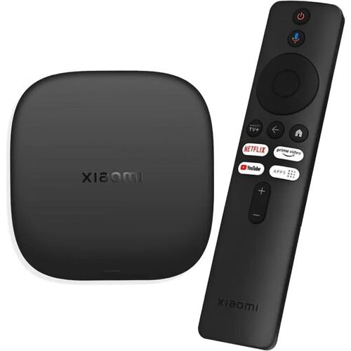 Box TV S - Xiaomi Mi TV Box S 3nd Gen - 4K Ultra HD Reproductrice Streaming - Dolby Vision Atmos - RAM 2GB ROM 32GB - Noir