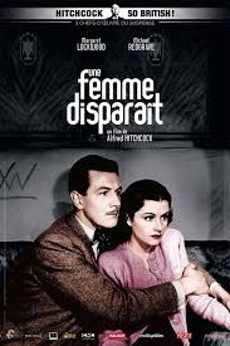 Une Femme Disparait De Alfred Hitchcock Avec Michael Redgrave, Margaret Lockwood... - Affichette Originale De Cinéma Format 40 Cm X 60 Cm