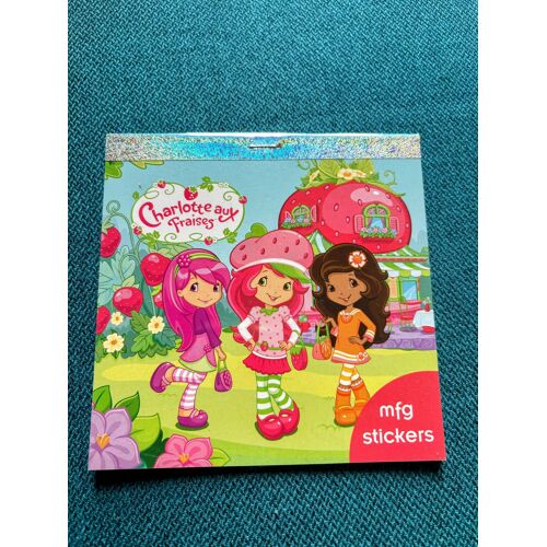 Charlotte Aux Fraises - 6 Pages Stickers (Autocollants) Mfg 2009 13x13 Cm
