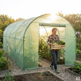 Serre De Jardin 12 M² - Structure Jardinage Extérieur