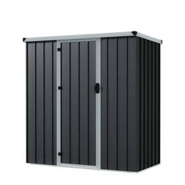 Abri De Jardin Métal Compact Avec Porte Battante 1,40 M²