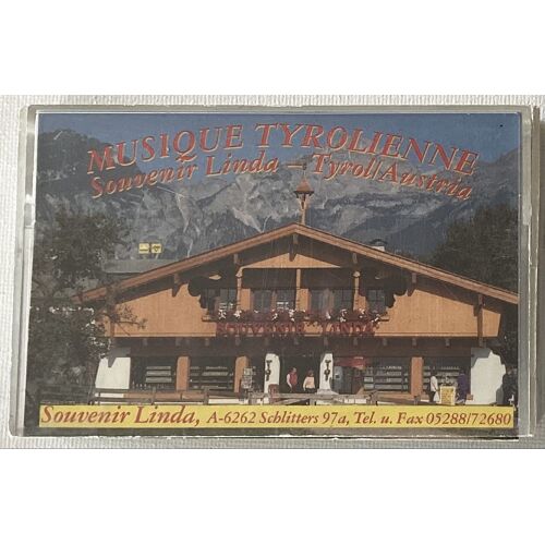 Souvenir Linda - Tyrol Austria - Tape - Musique Tyrolienne