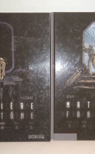 Lot Deux Bd Matière Fantôme Éditions Empreintes Dupuis