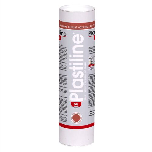 Plastiline Tube 1 Kg Dureté 55 Ocre Rouge