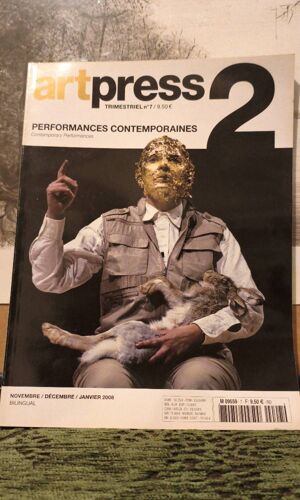 Art Press 2 Nº7 Performances Contemporaines (Joseph Breuys) Trimestriel Nov.Dec.2007 Janv2008